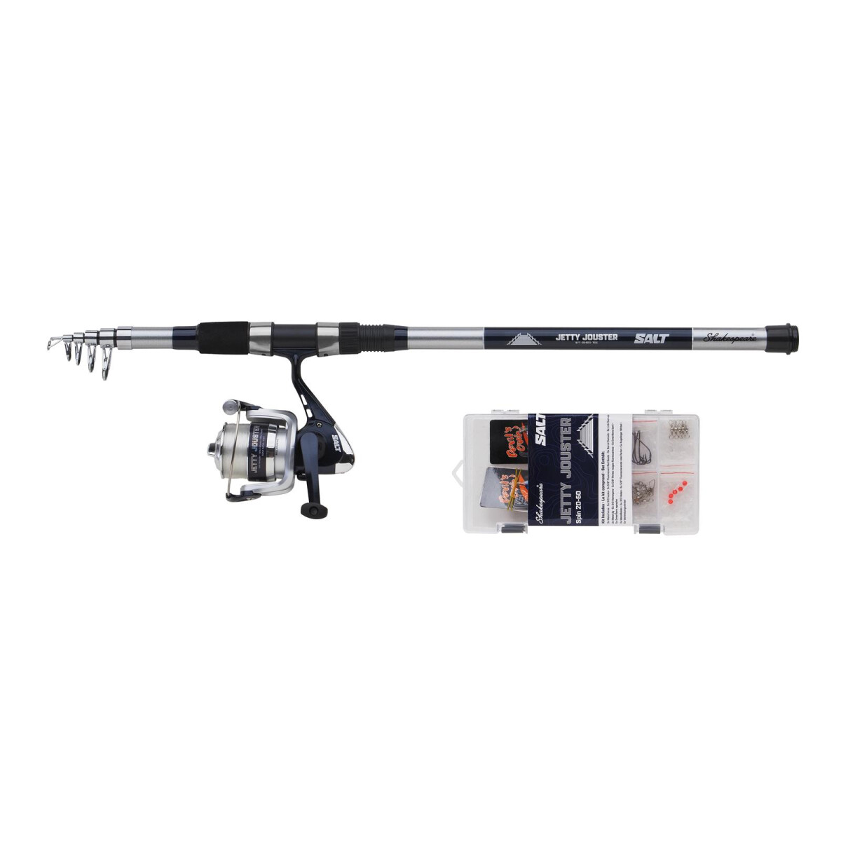 Shakespeare SALT Jetty Jouster Tele Combo 2.40m 20-60g