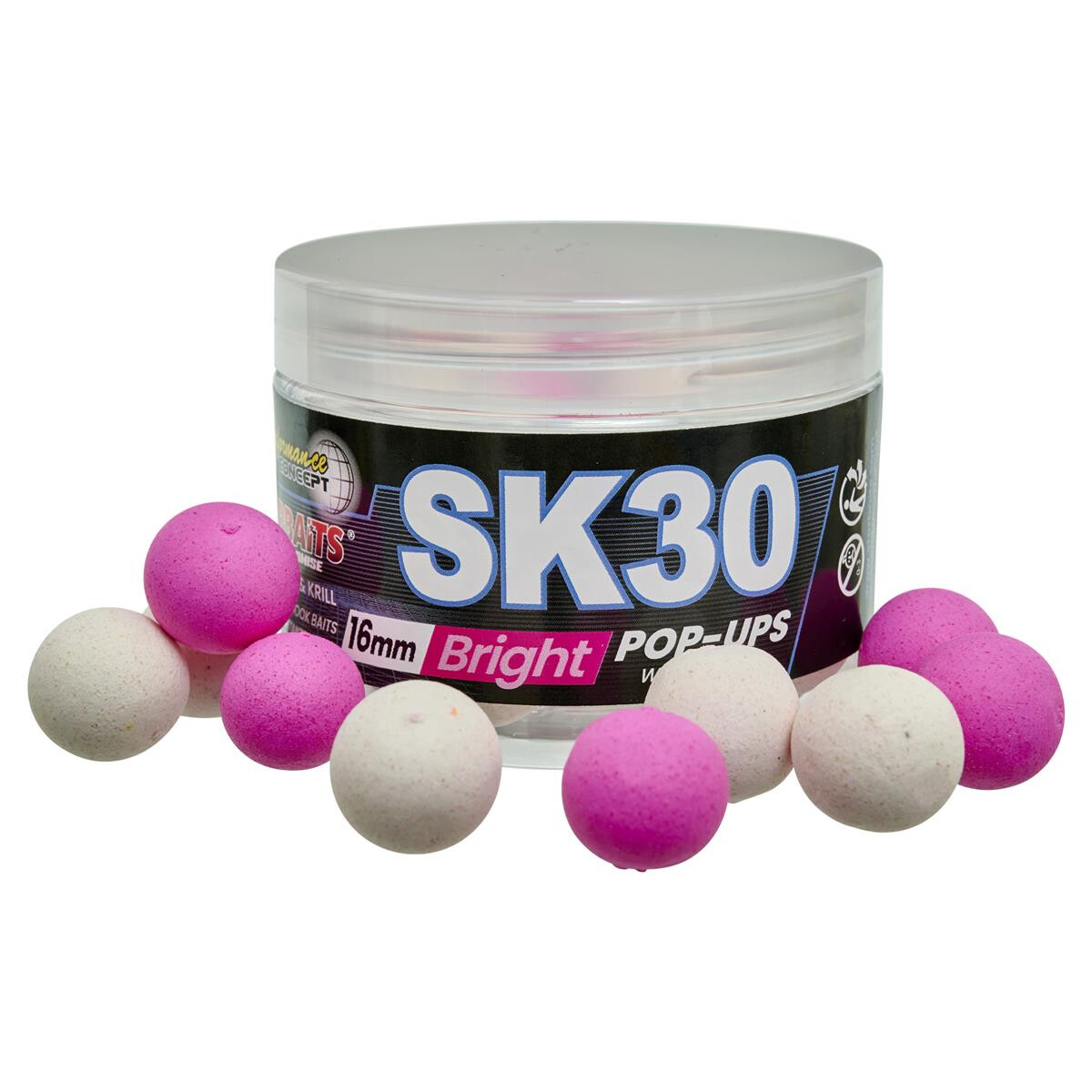 Starbaits Performance Concept SK30 Bright Pop Up 16mm