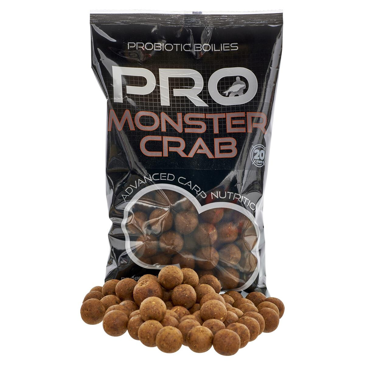 Starbaits Probiotic Monstercrab Boilies 20mm 800g