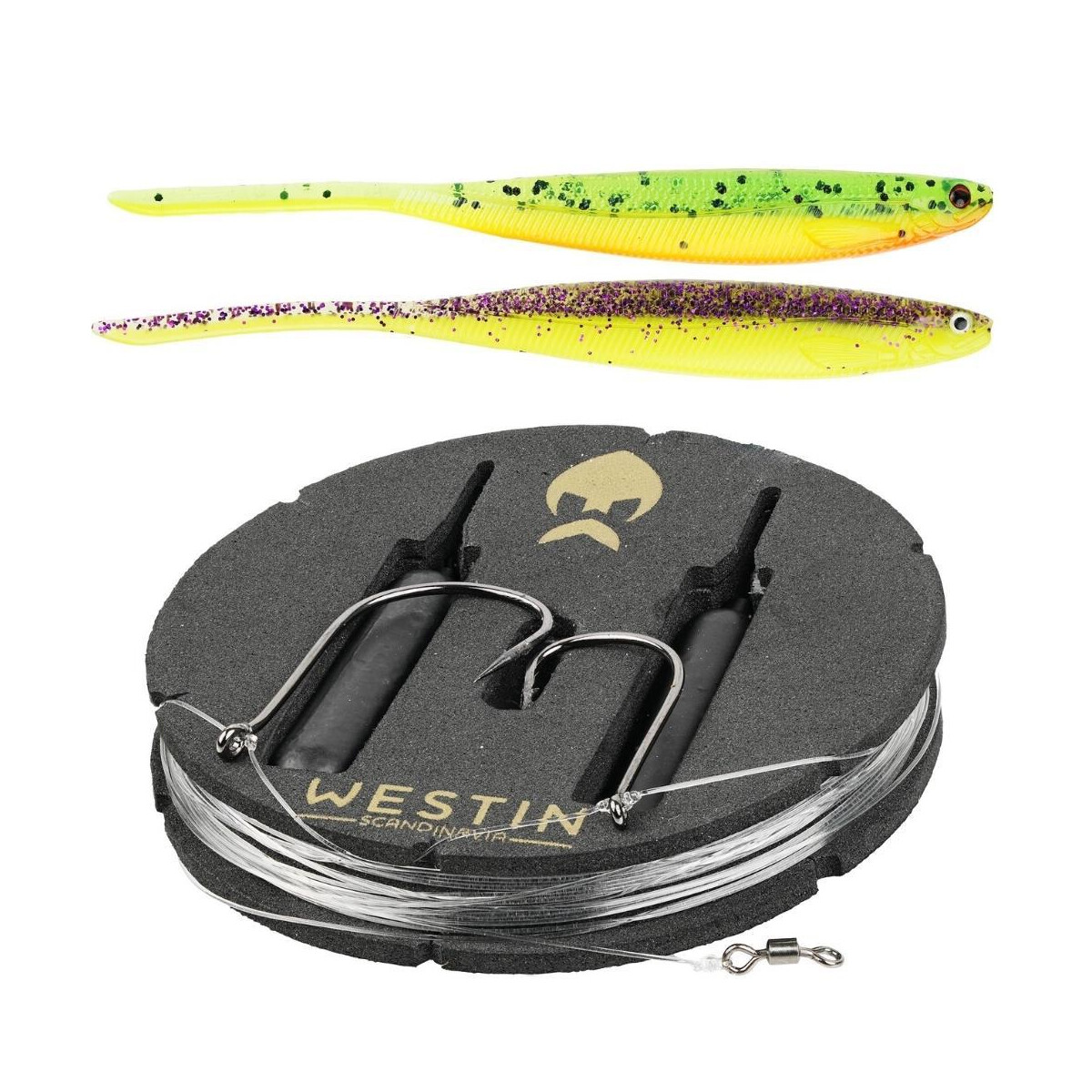 Westin Dropshot Rig Kit Shadteez Pintail 14g Dark Water Mix