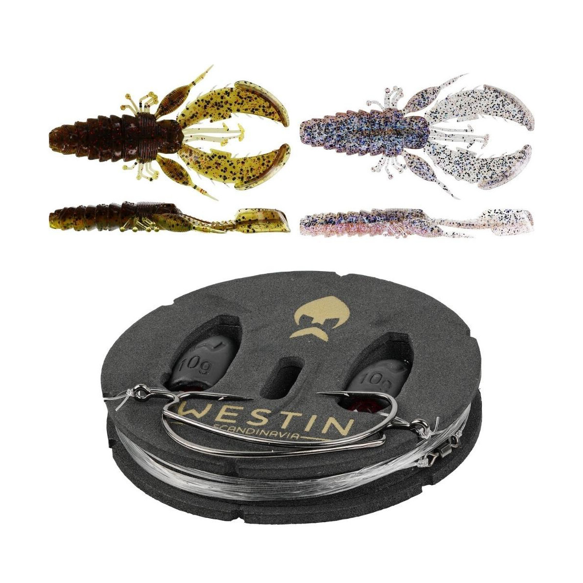 Westin Carolina Perch Rig Kit 10g Dark Water Mix