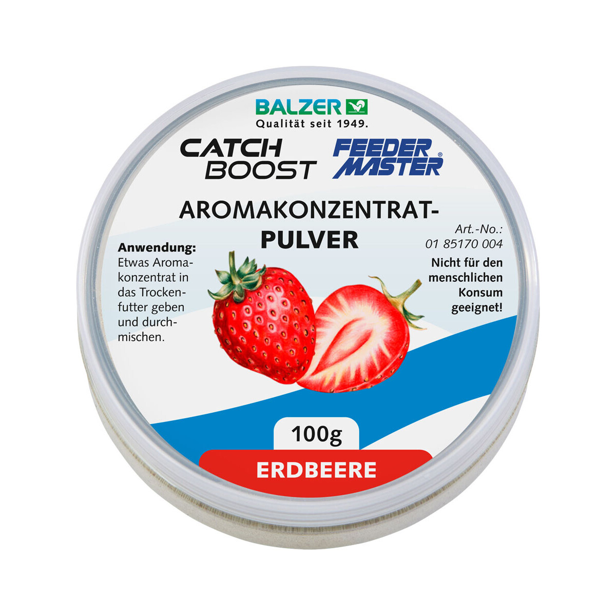 Balzer Catch Boost Flavour Aromakonzentrat Pulver Erdbeere