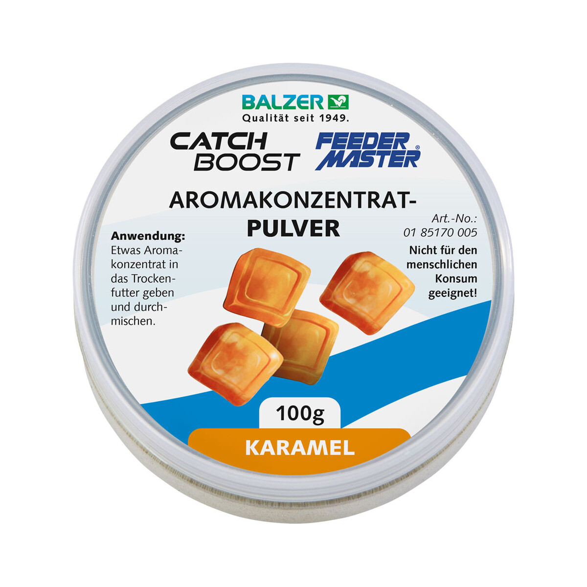 Balzer Catch Boost Flavour Aromakonzentrat Pulver Karamel
