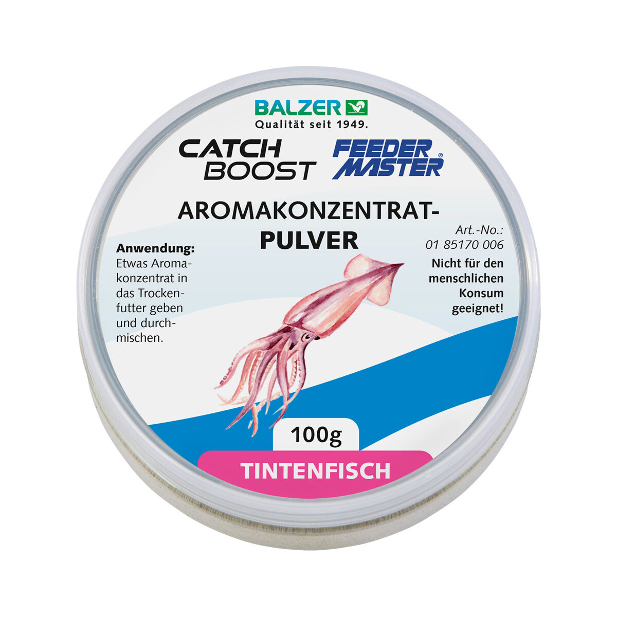Balzer Catch Boost Flavour Aromakonzentrat Pulver Tintenfisc