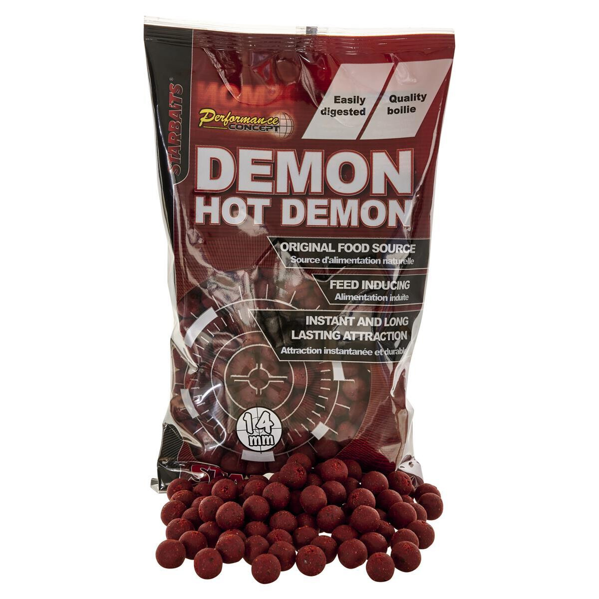 Starbaits Performance Concept Hot Demon Boilie 800g