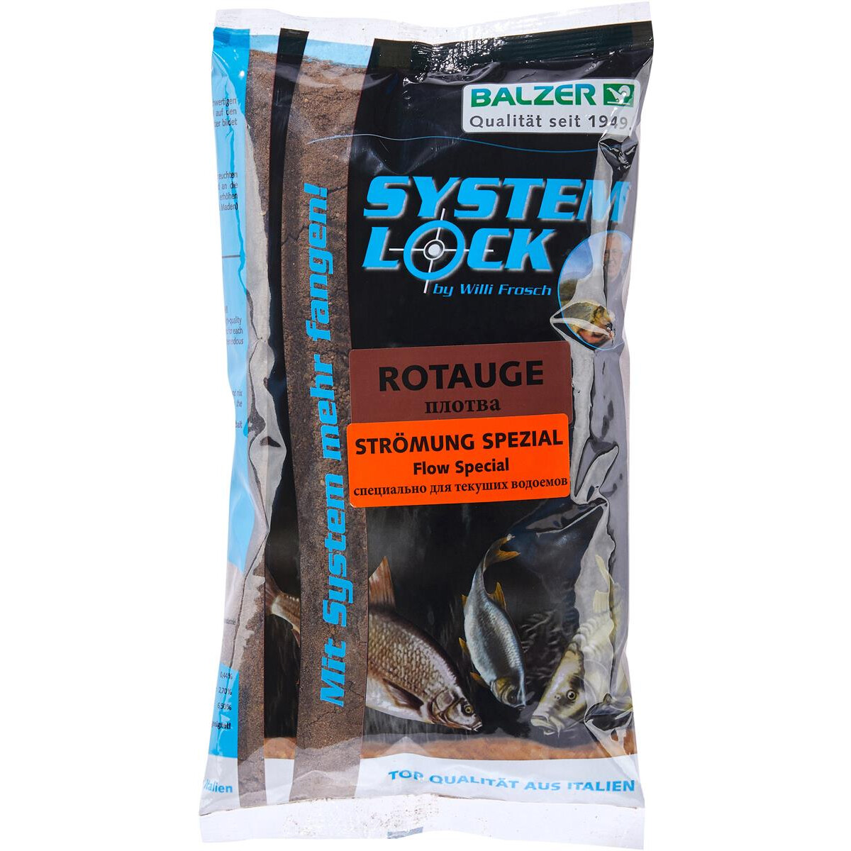 Balzer System Lock Grundfutter Rotauge Strömung Spezial