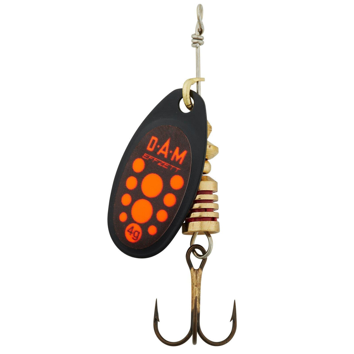 DAM Effzett Spinner Standard 10g Gr. 4 Black Red