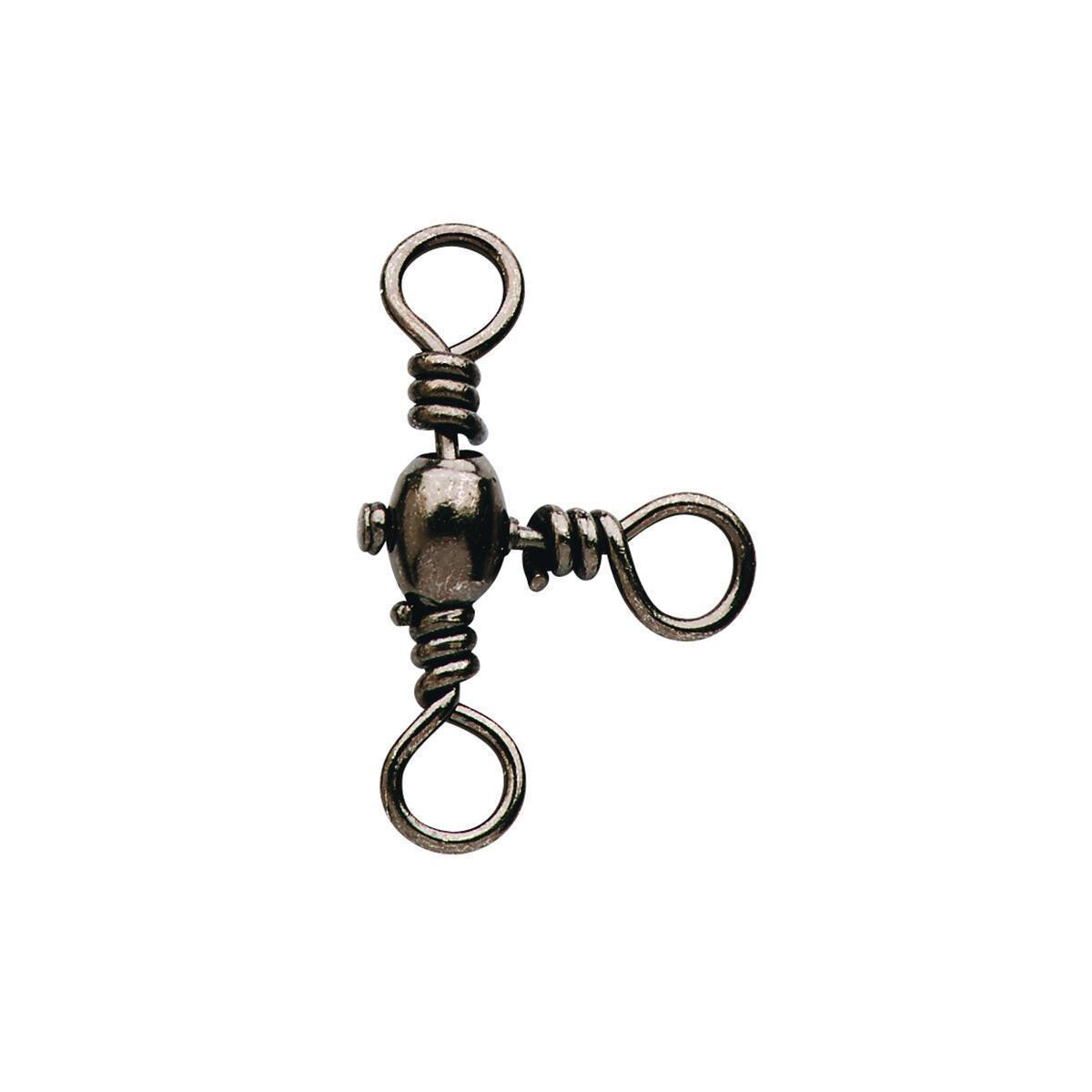 Spro Black Crossline Barrel Swivel 20kg Gr. 6