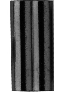 Spro Matte Black Double Brass Crimp 0,8mm