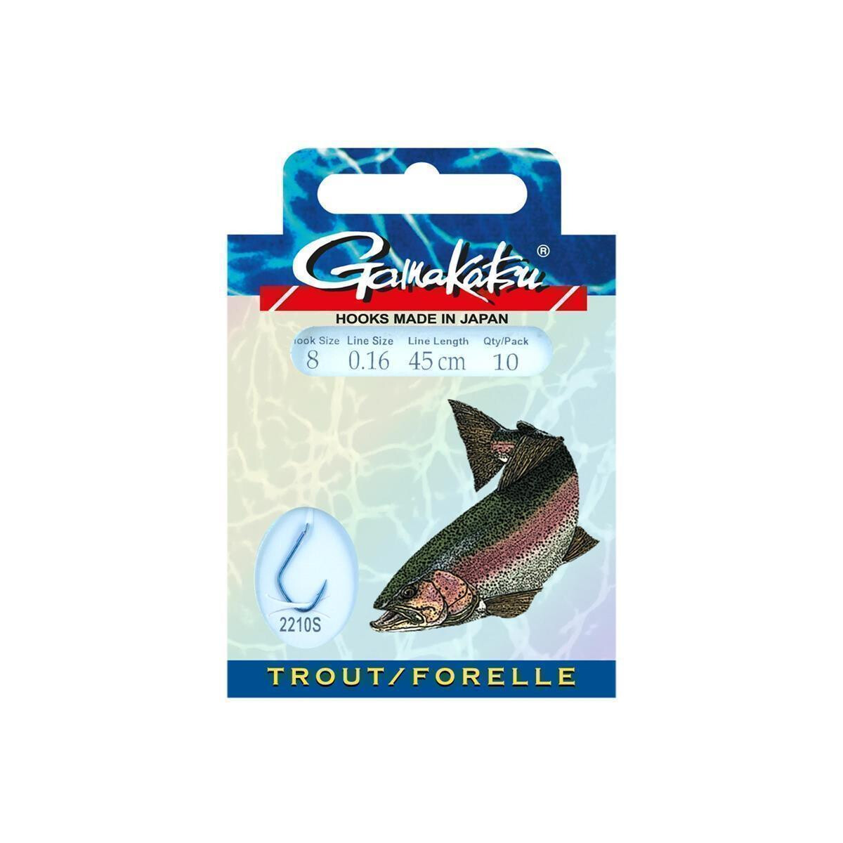 Gamakatsu LS-2210S Trout 45cm 0,18mm Gr. box