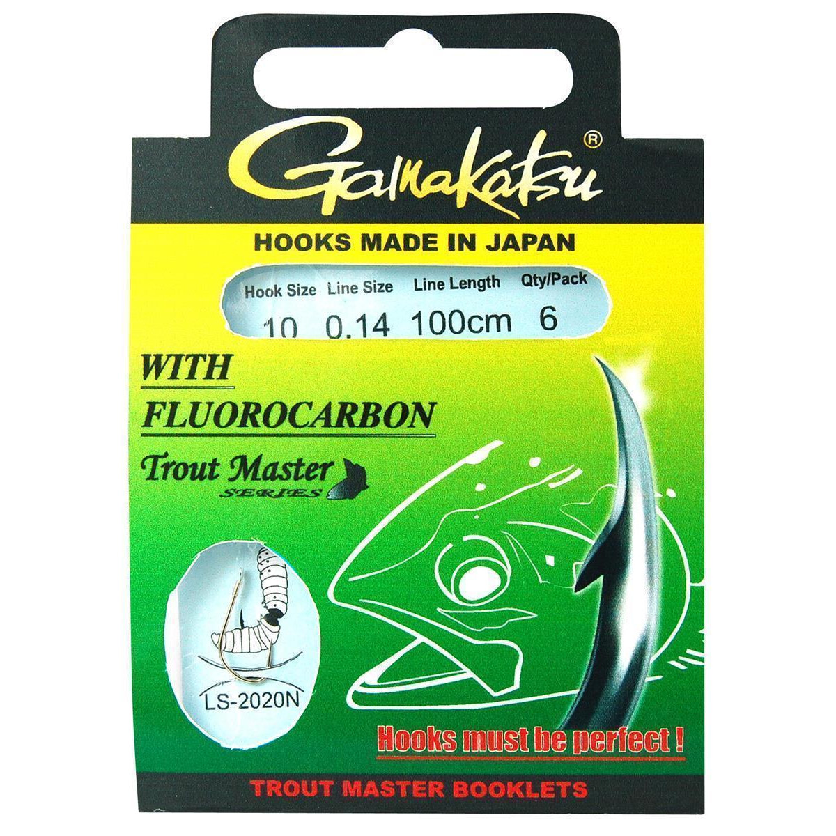 Gamakatsu Trout Master Fluorocarbon LS-2 box