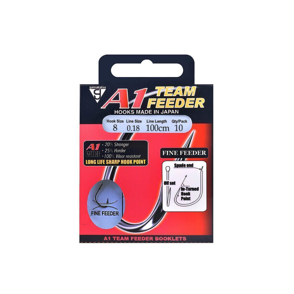 Gamakatsu A1 Team Feeder - Fine Feeder 1 box