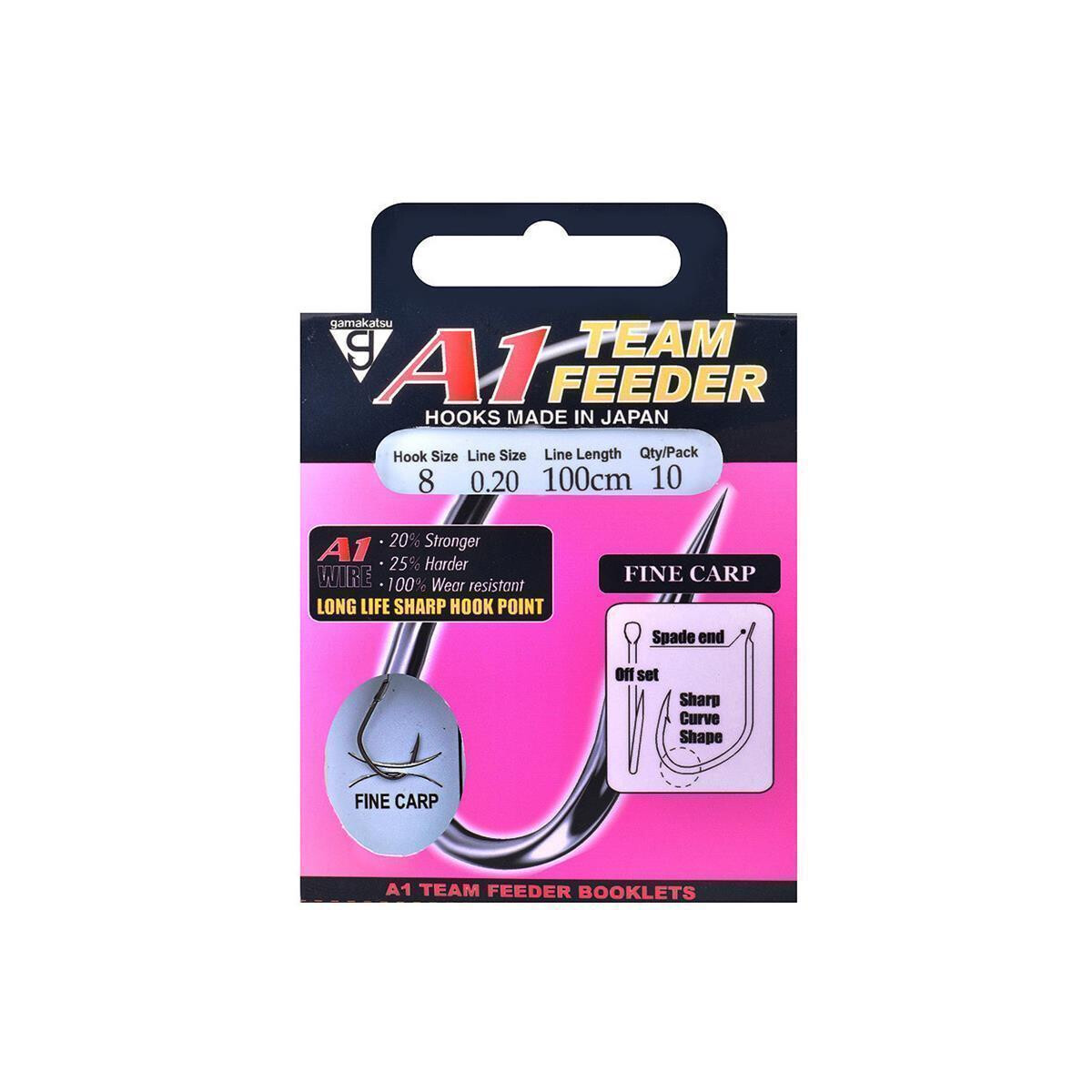 Gamakatsu A1 Team Feeder - Fine Carp 100 box