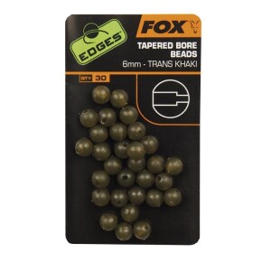 Fox Edges 6mm Tapered Bore Beads